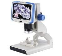 Levenhuk Rainbow DM500 LCD Microscopio Digitale Wireless con Schermo LCD da 5", Ingrandimento 10x-200x, Telecomando e Vetrini Inclusi nel Kit