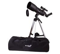 Levenhuk Skyline Travel 80 Telescopio Rifrattore Portatile Diurno e Notturno con Treppiede Leggero e Borsa per Osservazioni Astronomiche e Terrestri all’Aperto