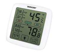 Levenhuk Wezzer Teo TH30 Termoigrometro Wireless a Uso Domestico, Compatto e Portatile - Termometro e Igrometro in un Unico Strumento