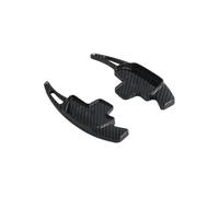 Levetta del cambio automatico al volante | Compatibile con Mercedes-Benz A B C E S CLA CLS SLC GLE GLB Frizione semiautomatica con cambio automatico(Carbon Fiber Black)