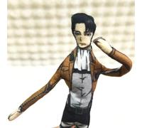 Levi Ackerman Attack on Titan Peluche Snodabile Strano Funny Action Figure Anime