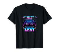 LEVI - LEVEL UP con Controller: VUOLE SOLO GIOCARE Maglietta