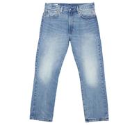 Levi `S 551Z Authentic Dritto Jeans Denim Uomo Pantaloni Blu Grigio