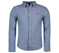 Levi's Camicia Battery Housemark Slim blu sfumato/rosso Taglia S
