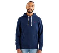 Levi's Felpa con cappuccio uomo New Original mini logo Batwing Blu marino XL