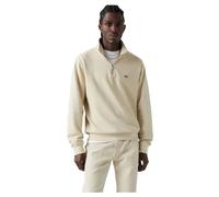 Levi's felpa originale con zip a quarti beige-Neutro S