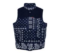 Levi `S Giù Gilet Uomo Foderato Blu Scuro Taglia L XL