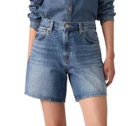Levi's Donna High Rise Baggy, Pantaloncini, Worn Memory Short, 27W