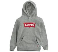 Felpa con cappuccio Screenprint con logo Batwing bambini Grigio / Grey Heather levi > all
