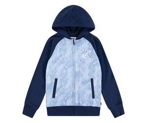 Levi´s ® Kids Felpa Con Cappuccio Trompe Loeil Denim