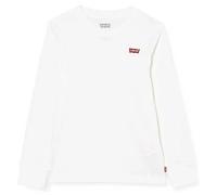 Levi's Lvb L/S Batwing Chesthit Tee, Maglietta Bambini e ragazzi, Bianco (White), 8 anni