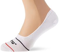Levi's Footie, Calzini Unisex - Adulto, Bianco, 43-46
