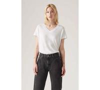 Levi's - BOXY VNECK TEE NEUTRALS Bianco - Abbigliamento S Bianco