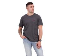 Levi's T-shirt Original Logo manica corta, grigio scuro - XS