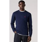 Levi’s Original HM Sweater Uomo Maglia Girocollo Cotone Crewneck Housemark Blu