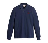 Polo Levi's Housemark manica lunga blu marino - S