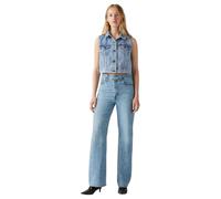 Levi's - Ribcage - Jeans a fondo ampio lavaggio blu chiaro W25 L30