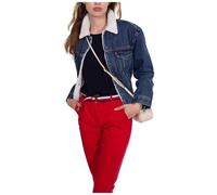 Levi's Giubbotto Sherpa Blu Donna M