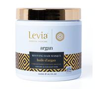 Levia | Maschera Nutriente all'Argan |Ripristina la vitalità dei capelli | Idrata e rinforza |Capelli lisci e setosi | Olio di Argan| Indicato per capelli secchi e danneggiati | Senza crudeltà |500 ml