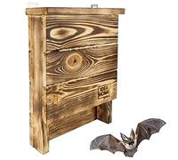 Leviatan Chiroptera Bat Box Made Of Solid Wood - Ready Assembled, Marrone, 5 X 30 X 42 Cm