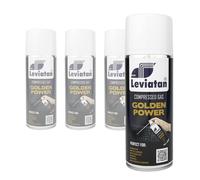 LEVIATAN GOLDEN POWER SET 4 Pezzi Spray Ad Aria Compressa da 400 ml | 4 x 400 ml