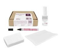 Leviatan Set per Restauro Iscrizioni su Lapidi - Kit di Restauro Lapidi - Riparazione Lapide, Rinnovamento di Iscrizione -Marcatore di Olio, Nero