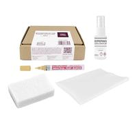 Leviatan Set per Restauro Iscrizioni su Lapidi - Kit di Restauro Lapidi - Riparazione Lapide, Rinnovamento di Iscrizione -Marcatore di Olio, Oro
