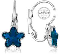 Levien Orecchini Bambina Cristallo Blu Starbloom - Orecchini