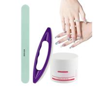 Levigatore e lucidante per unghie multiuso Crema per lucidatura | Buffer unghie Ideale per casa e salone manicure pedicure donne principianti la cura delle cuticole