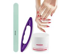 Levigatore e lucidante per unghie multiuso Crema per lucidatura | Buffer unghie per manicure e pedicure, cuticole, uso in salone e a casa, per donne e principianti