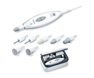 Levigatore manicure Beurer 57211 BEAUTY MP 41 Bianco e Argento