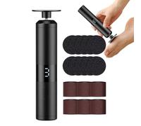 Levigatore Per Talloni | Levigatore Per Pedicure E Calli Con 3 Livelli, Sicuro E Senza Filo | Macchina Elettrica per e Lucidatura dei Piedi - Per Casa e Viaggio