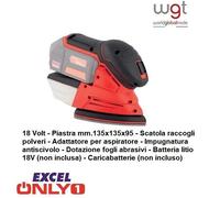 LEVIGATRICE A BATTERIA LITIO VOLT 18 ONLY 1 EXCEL
