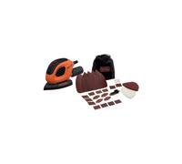 Black+Decker Levigatrice Mouse Multifunzione 55W BEW230BC-QS Con 15 Accessori e Softbag