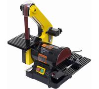 Levigatrice a Disco Smerigliatrice 600W Angolare Legno Metallo Tischschleifgerät
