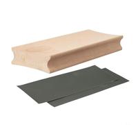 Levigatrice a doppio raggio per chitarra per livellare i tasti e modellare il collo, levigatrice a mano piatta, strumento da liutaio, curva da 25,4 a 43,4 cm (10 14)