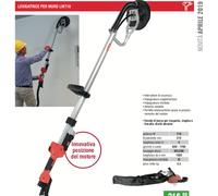 LEVIGATRICE A GIRAFFA PER PARETE SOFFITTO E MURO LM710 VALEX 710W LEGGERA