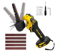 Levigatrice a nastro a batteria, 10 x 330 mm, per batteria Dewalt da 20 V (senza batteria)