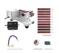 Levigatrice a nastro, Affilatrice for coltelli raffreddata ad acqua, piccola smerigliatrice ad acqua automatica, affilatrice a nastro elettrica, affilacoltelli, strumento for affilare i coltelli(5)