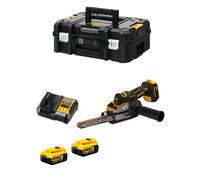Levigatrice a nastro DeWALT DCM200P2T (2 x 5,0 Ah + DCB1104 + TSTAK II)