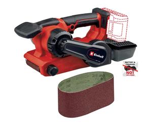 Levigatrice a nastro Einhell TP-BS 18/457 Li BL 18 V - Solo Rosso