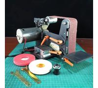 Levigatrice a nastro elettrica Levigatrice Smerigliatrice a nastro 220V Lucidatrice fai da te Rettificatrice Affilatrice per bordi
