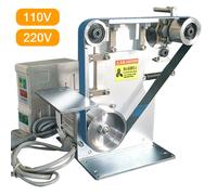 Levigatrice a nastro elettrica senza spazzole 110V/220V 762x25mm 550W Lucidatrice Rettificatrice Smerigliatrice Lucidatrice Affilatrice Angolo fisso Aperto V