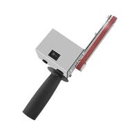 Levigatrice a nastro elettrica Smerigliatrice angolare Mini levigatrice elettrica fai-da-te Utensili for lucidatura 330x10MM Nastri abrasivi, Basso rumore(775 and Power)