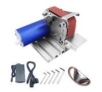 Levigatrice a Nastro, Levigatrice a nastro Elettrico Mini Coltello for rettificatrice a nastro motore impermeabile 30 * 330mm Cinture Grinder Sharpener Cutter Knife Edges(Generation 2)