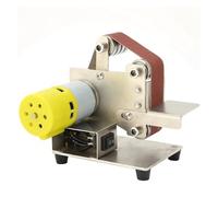 levigatrice a nastro, Mini Belt Sander Electric Handheld DIY Polishing Sanding Machine Sharpener Grinder