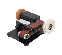 Levigatrice a nastro, Mini levigatrice a nastro a velocità variabile di levigatura multimateriale Smerigliatrice con nastro abrasivo