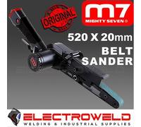 Levigatrice a nastro pneumatica M7 520 mm x 20 mm, rivestimento aria legno me...