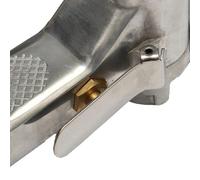 Levigatrice a nastro pneumatico, 16000 giri/min, con nastri abrasivi da 10 x 330 mm, per compressore d'aria, metallo, legno, plastica, fibra di vetro, Las