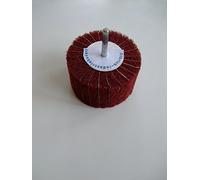 Levigatrice a ventaglio, 80 x 50 x 6 mm, carta vetrata e tessuto non tessuto, grana 240 - 1 pezzo